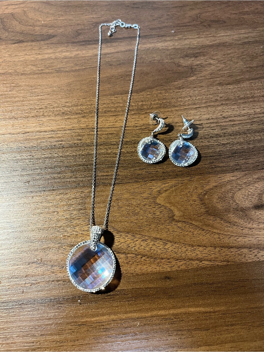 Sterling Silver Midas Crystal Set